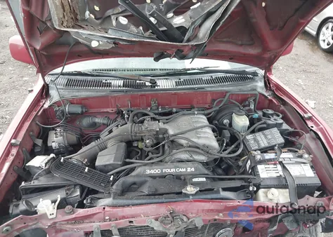 1998 Toyota 4Runner Sr5 V6 from USA, damaged, VIN JT3HN86R4W0184946